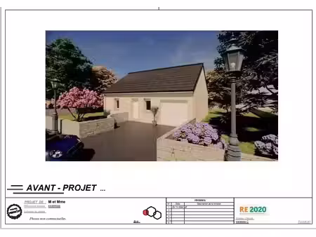 vente maison neuve 3 pièces 54 m² à roézé-sur-sarthe (72210)  163 200 €