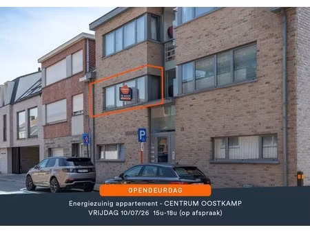 energiezuinig appartement (bouwjaar 2008) gelegen in het centrum oostkamp met 2 slaapkamer