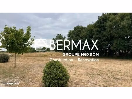 terrain 901 m² nanteuil en vallee