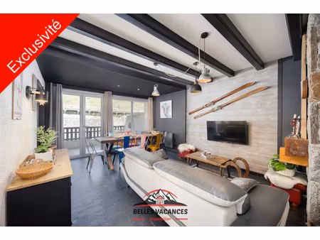 exclusivite appartement t.3 pieds des pistes à vendre au pla d'a
