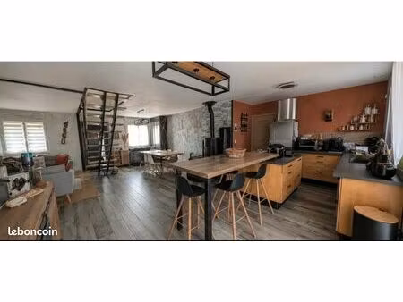 maison contemporaine 2014 - 133 m2 - 4 chambres - dpe b- pièce de vie 50 m2