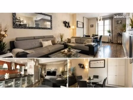 77 - nangis plein centre - appartement 4 pièces  9o m2 environ avec place de parking