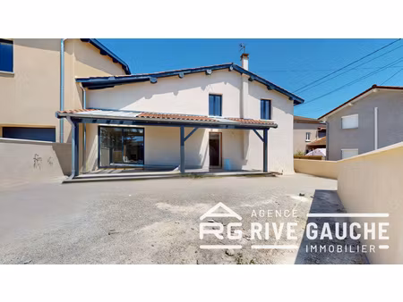 cheyssieu – maison mitoyenne rénovée de 163 m² avec jardin et terrasse