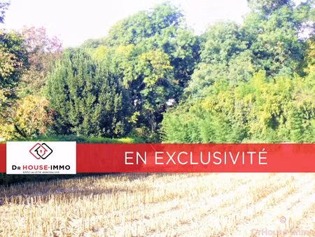 16430 champniers à vendre en exclusivité terrain à bâtir