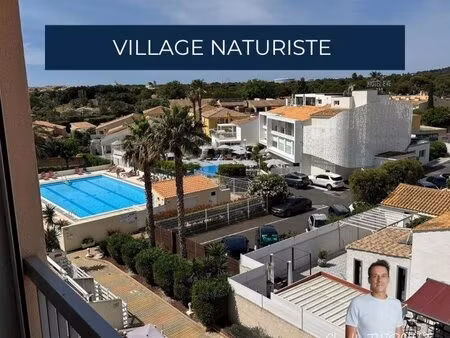 village naturiste du cap d’agde – port soleil – dernier étage avec rendement brut...