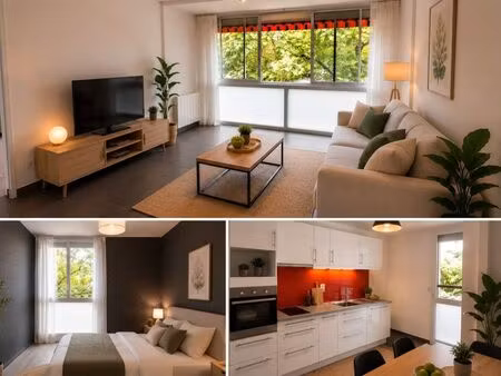 appartement 51 m² lumineux – parking + cellier – dpe c – mérignac capeyron