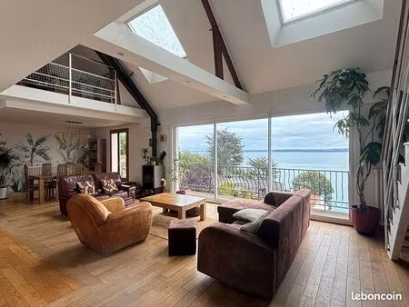 propriété d'exception avec vue mer panoramique et gîte indépendant – plérin