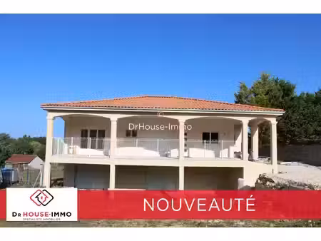 16470 st michel a vendre maison neuve de 117 m ² + son sous - sol   terrain 1300 m ² envir