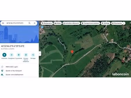terrain agricole 7955m2 lugrin saint-paul-en-chablais