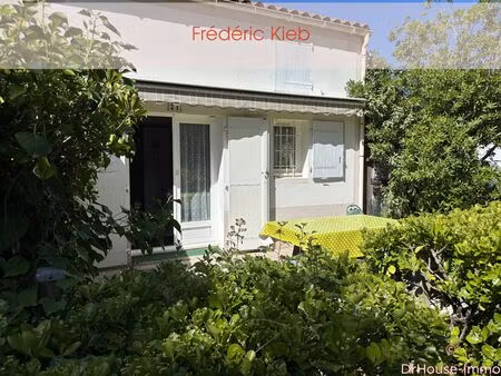 charmante maison mitoyenne de 4 pièces avec piscine et jardin à saint-palais-sur-mer