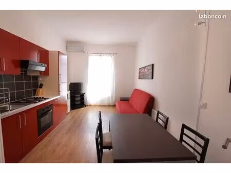 2 pièces meublé nice ouest - location etudiant