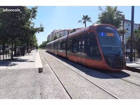 nice ouest – beau 3 pièces lumineux avec terrasse et garage