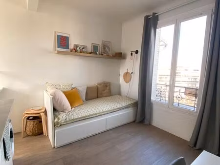 studio lumineux – paris 12e – location meublée temporaire août 2026
