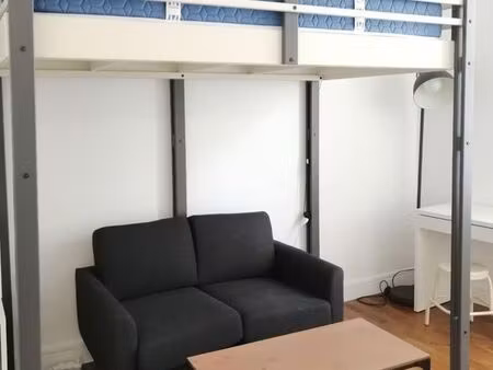 studio meublé – porte de paris