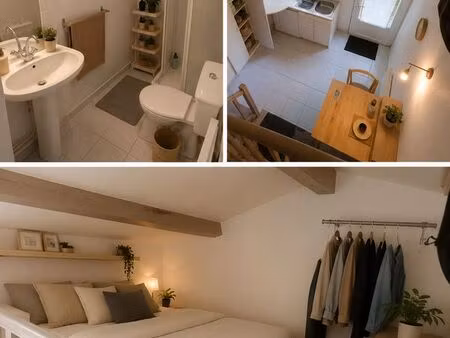 studio meuble de 20m² plein centre vallet