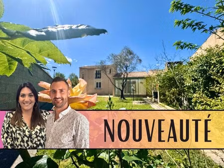 maison avec piscine au calme absolu à lavérune proche du centre ville