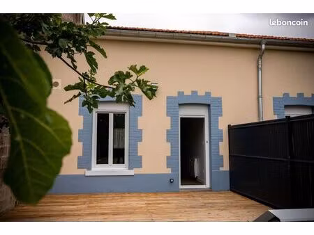 maison de ville 2 pièces 62 m2 avec jardin