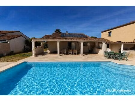 maison paulhan 4 pièce 126 m2+ piscine sur 600m² de terrain