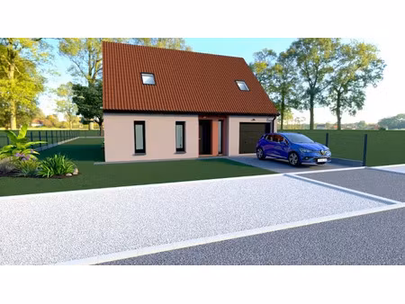 vente maison neuve 5 pièces 111 m² à roost-warendin (59286)  217 484 €