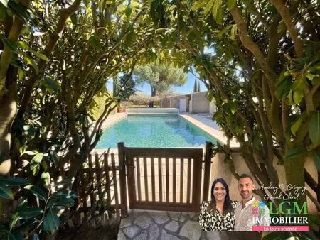 rare ! havre de paix sur 2 200 m² de terrain arboré  maison de plain pied  4 chambres avec