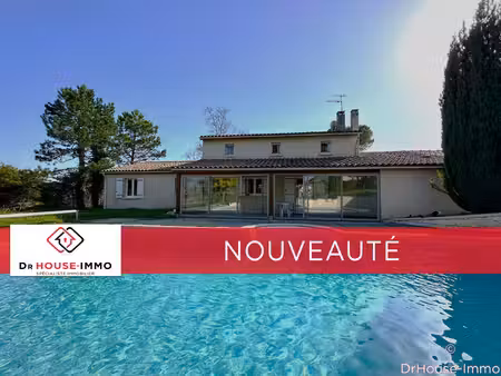 à vendre villa avec piscine 16190 montmoreau-saint-cybard