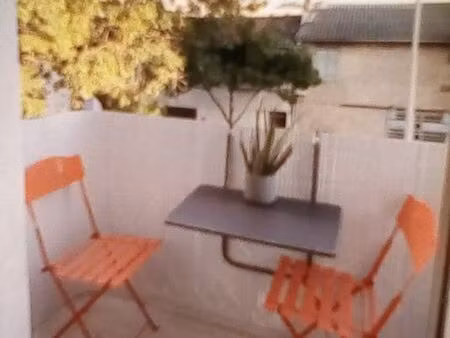 duplex t2 meublé balcon