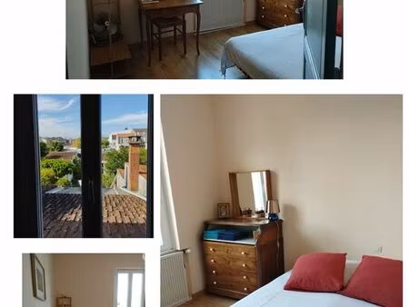 chambre meublée chez l'habitant