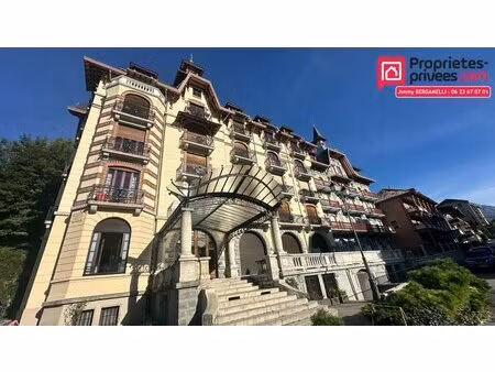 saint-gervais centre - t4 lumineux dans une résidence classée et restaurée