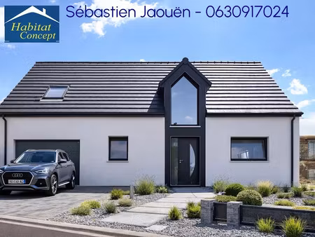 vente maison neuve 4 pièces 100.83 m² à caudry (59540)  249 518 €