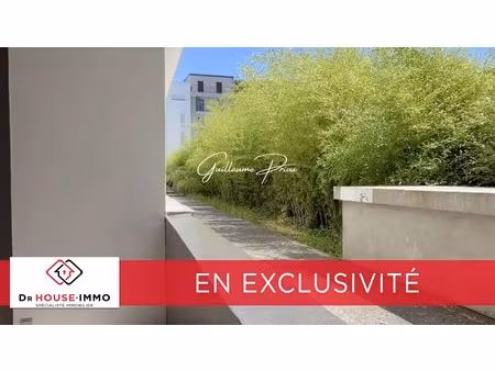 bordeaux bastide - t3 de 64 m² carrez - parking - loggia - gardien
