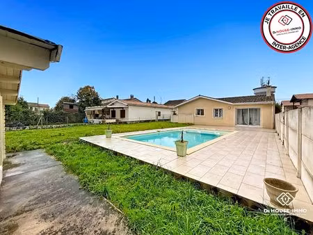 maison de plain-pied avec piscine à lormont - 116 m²