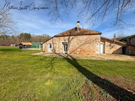 dpt dordogne (24)  à vendre maison p5 - terrain de 4321 m²– campagne...