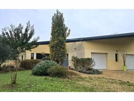 maison garage double  avec parc