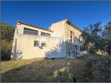 vente propriété 7 pièces 184 m² à cépie (11300)  262 000 €