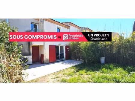 maison uzes t4  84 m2 avec jardinet et garage