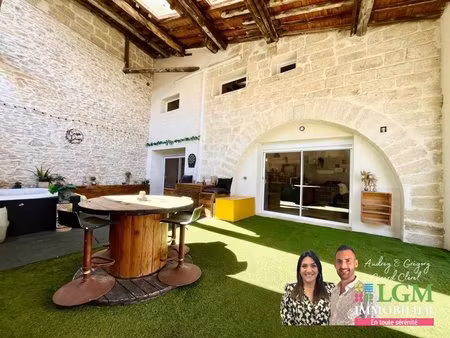 charmante maison rénovée avec suite parentale et patio intime – cœur de vergèze