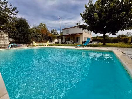 15 minutes d’uzès – maison familiale avec piscine