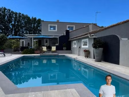 ? villa familiale avec piscine – 170 m² – jonquières-saint-vincent