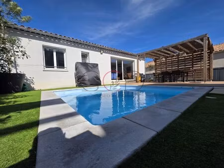 maison de plain-pied à vendre à coudoux (13111) 100m2 avec piscine + dépendance familiale