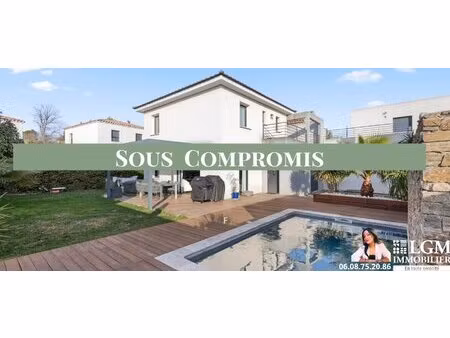 la croix blanche - maison récente avec piscine  garage+ pièce aménagée 15 m²