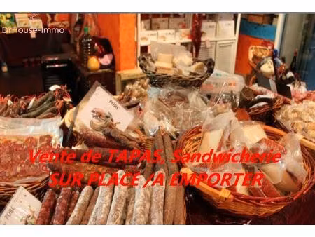 etablissement de 2 boutiques ( fdc) epicerie et restauration rapide avec licences 2 et 3
