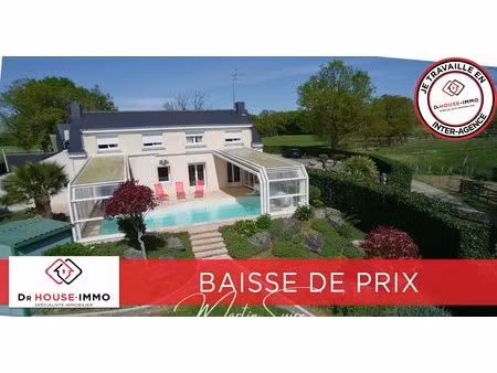 grande longère rénovée avec grands garages en campagne de savenay