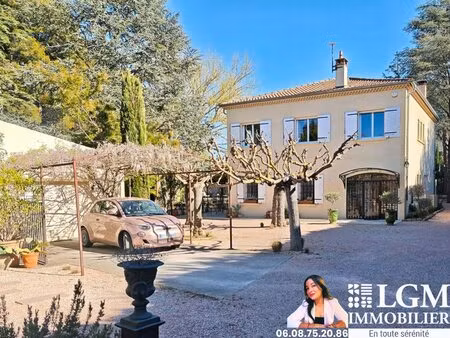 aix-en-provence les granettes – bastide rénovée 205 m²  piscine  dépendance  terrain 2 250