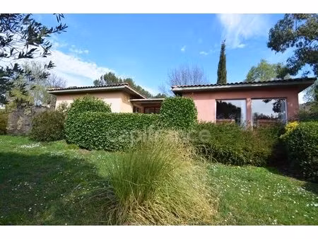 dpt aude (11)  à vendre quillan maison p3 de 81 m² - terrain de 600 00 m² - plain pied