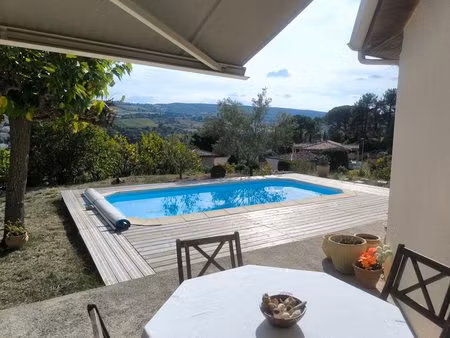 villa de 110 m2 sur terrain de 1000 m2 + grand garage+ piscine