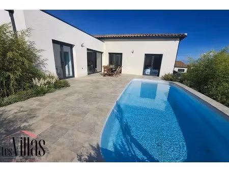 narbonne - villa contemporaine de plain pied - 5 chambres