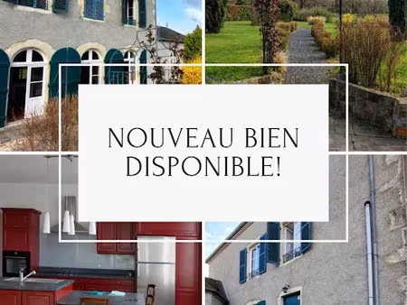 vente maison 8 pièces 192 m² à saint-etienne-de-vicq (03300)  291 000 €