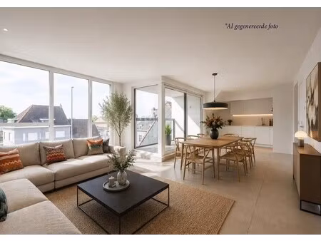appartement met twee slaapkamers in beveren-leie