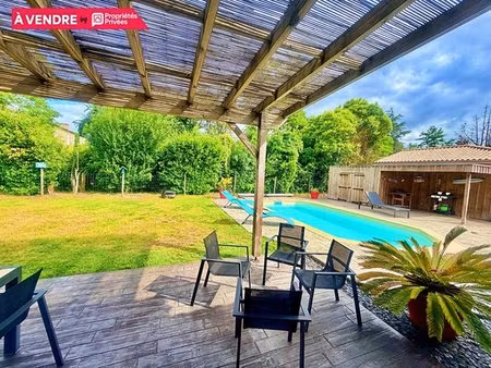 maison camblanes et meynac 6 pièces piscine et jardin