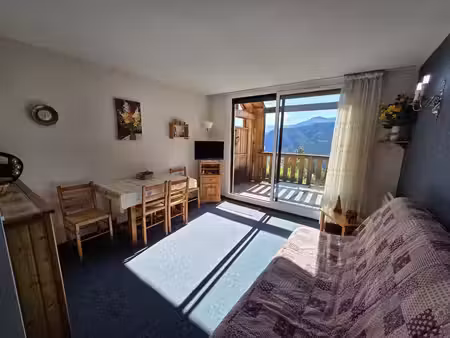 vente appartement 1 pièces 25m2 pra-loup 04400 - 79500 € - surface privée